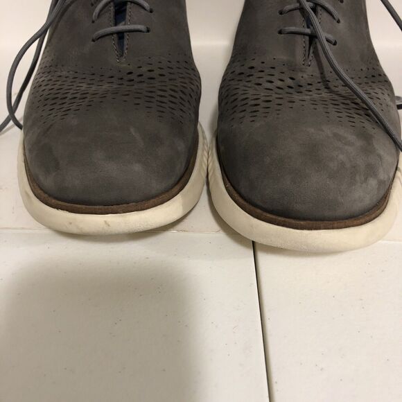 Cole Haan Men's 2.ZERØGRAND Lined Laser Wingtip Oxford Style C36944 Sz 10.5 Shoe - Picture 7 of 9